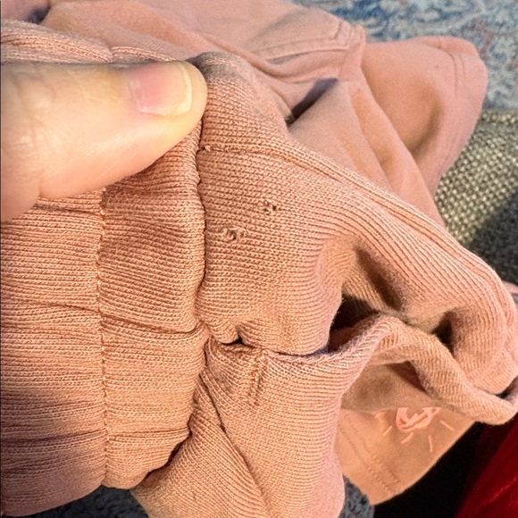 Helmut Lang Space Logo Cotton Shorts in Pink SZ XS VGUC - Picture 8 of 8